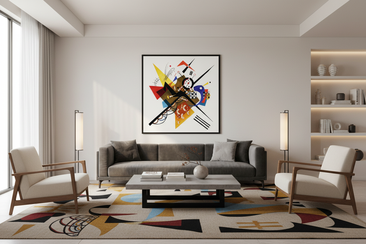On White II – Wassily Kandinsky