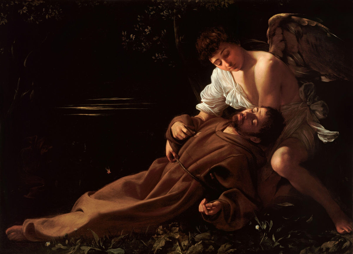 Saint Francis of Assisi in Ecstasy — Caravaggio