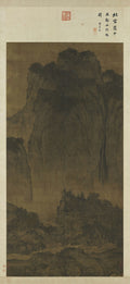 Travelers Among Mountains and Streams — Fan Kuan