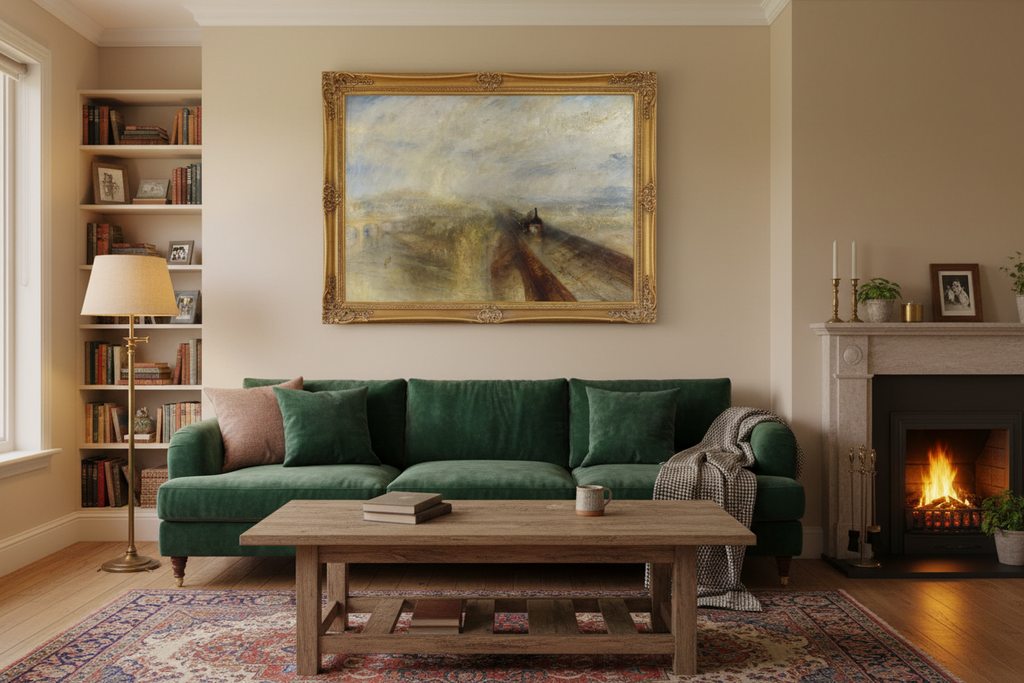 Painting in Living Room