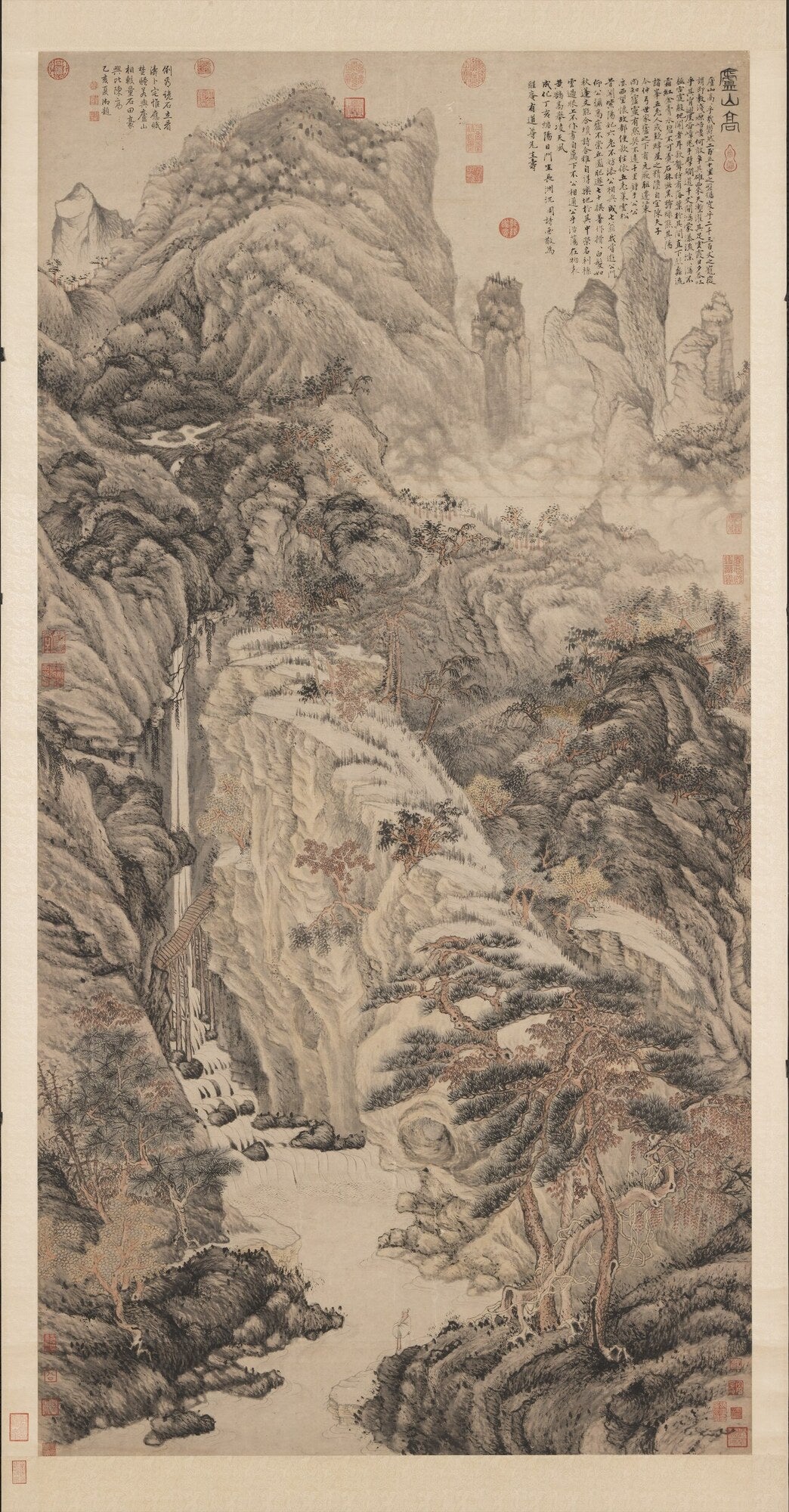 Lofty Mount Lu — Shen Zhou
