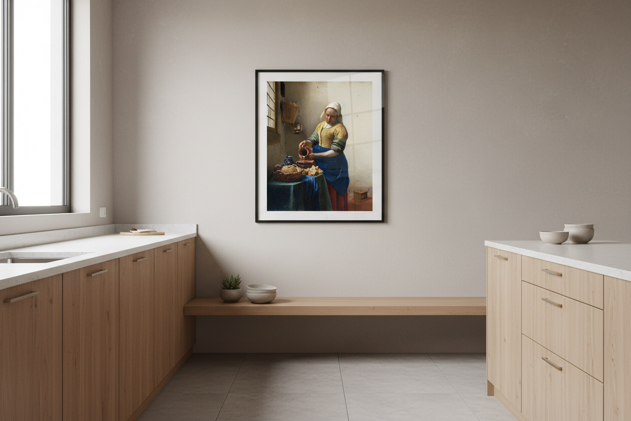 The Milkmaid – Johannes Vermeer