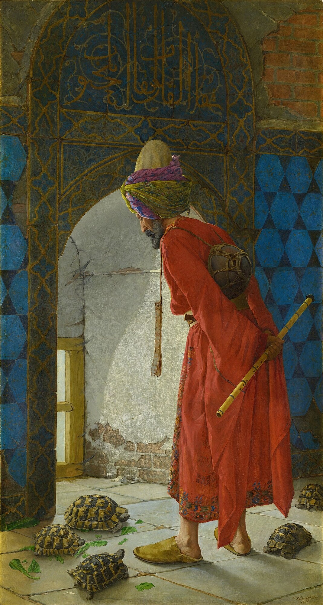 The Tortoise Trainer — Osman Hamdi Bey